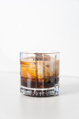 White Russian Coffee in glass