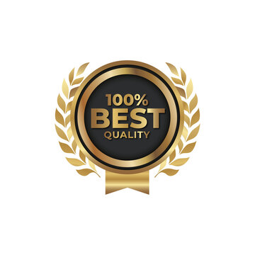 100% best quality golden badge transparent image