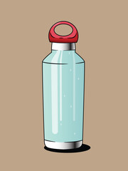 water bottle Illustration