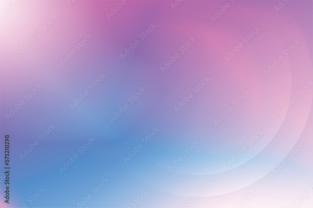Wall mural soft blend abstract gradient banner with blurry effect for presentation