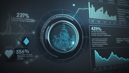 Obraz premium The Future of Health: Exploring the Sophistication of Medical Technology