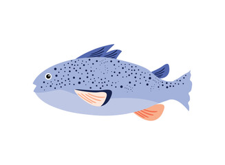 fish icon isolated