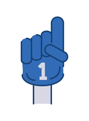 hand american football