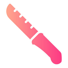 knife gradient icon