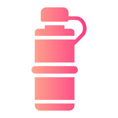 water flask gradient icon