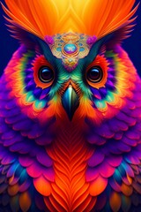 Owl created by ia