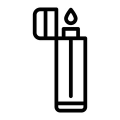 lighter line icon