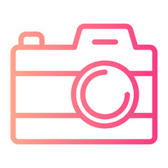 camera gradient icon
