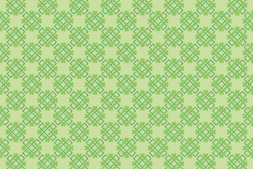 井筒模様の日本風背景、ベクター素材