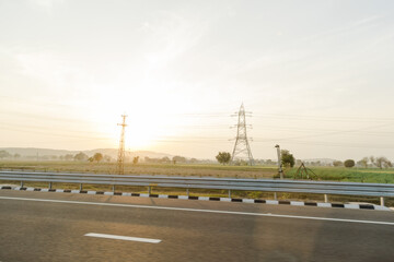 Fototapeta na wymiar Delhi–Mumbai Expressway