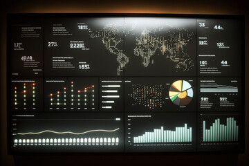 Data-Driven Business Insights: Concept of a Business Data Analytics Dashboard or Data Visualization, Big Data
