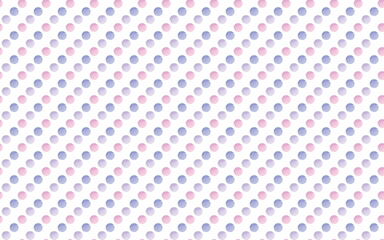 水彩風のドットのシームレスパターン