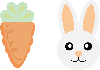 Easter clipart or vector image for decoration.