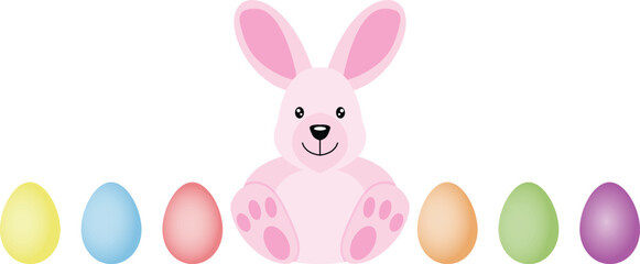 Easter clipart or vector image for decoration.
