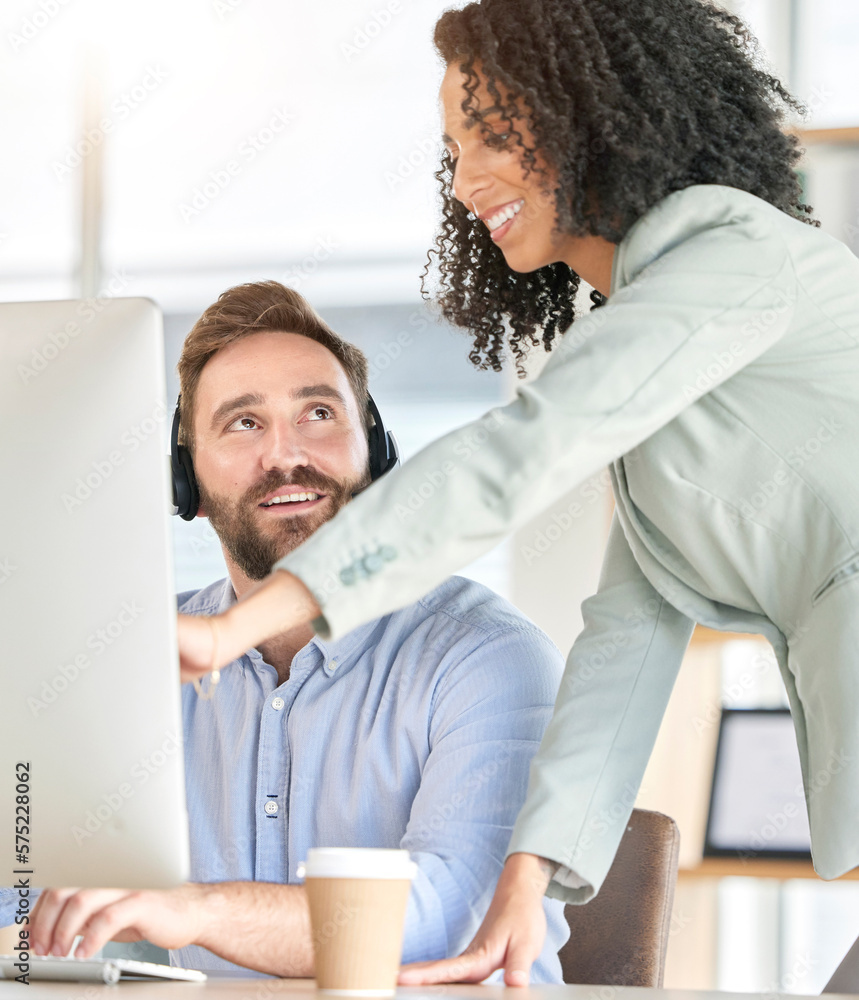 Aufkleber customer service computer, diversity or mentor coaching onboarding consultant on crm, erp or telecom