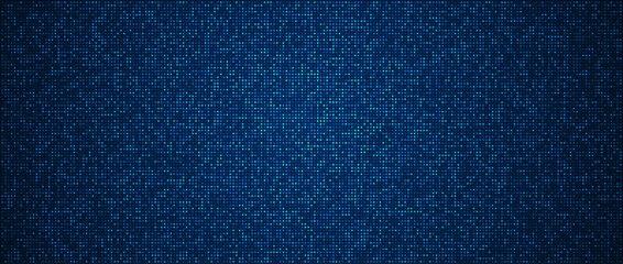 Digital technology background. Digital data square blue pattern pixel background