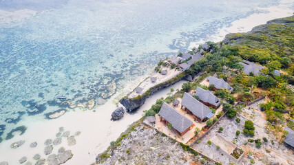 Experience the breathtaking view of Mtende Beach in Zanzibar, Tanzania, and enjoy a relaxing day by...