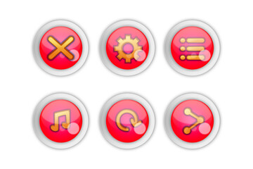 set game icon button