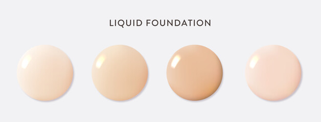 liquid foundation color swatch