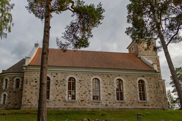 Fototapeta premium Mazirbe. Lutheran Church.