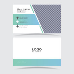 business card template design, identity card template design, information card template design, contact card template design for creative marketing  information card