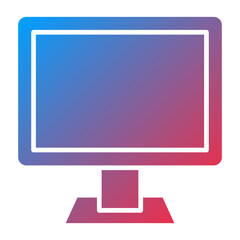 Vector Design Lcd Icon Style