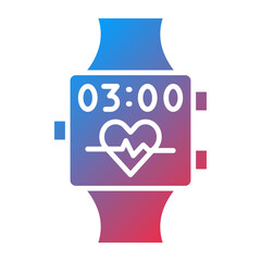 Vector Design Smart Watch Icon Style