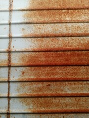 rusty white iron plate wall.  suitable for patterned background themes