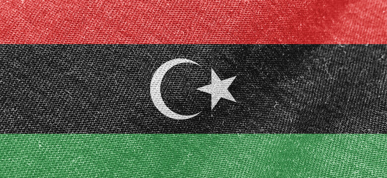 Libya flag fabric cotton material wide flag wallpaper
of Libyan