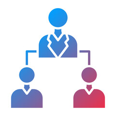 Vector Design Team Work Icon Style