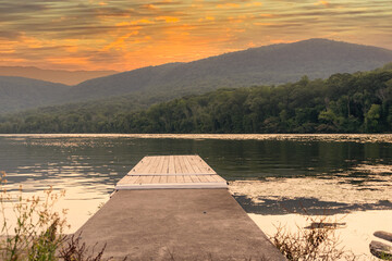 Dock on the Tennessee River