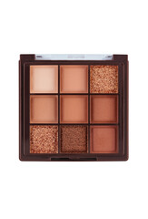 cosmetic makeup shadows in a package