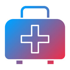 Fototapeta premium Vector Design First Aid Kit Icon Style