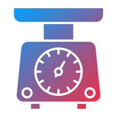 Vector Design Weight Scale Icon Style