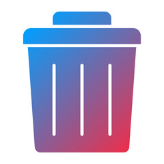 Vector Design Trash Can Icon Style