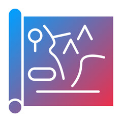 Vector Design Map Icon Style