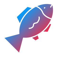 Vector Design Fishes Icon Style