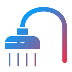 Vector Design Shower Icon Style
