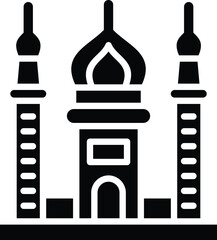 Mosque Vector Icon Design Illustration