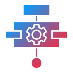 Vector Design Algorithm Icon Style