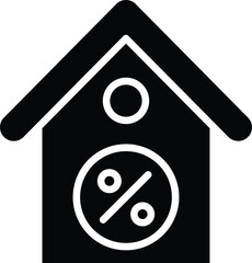 Percentage Vector Icon Design Illustration