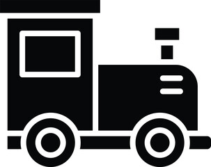 Train engine Vector Icon Design Illustration