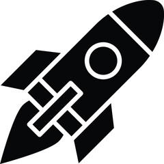 Rocket Vector Icon Design Illustration