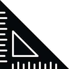 Set square Vector Icon Design Illustration