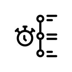 imeline line icon