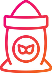 Flour Vector Icon Design Illustration