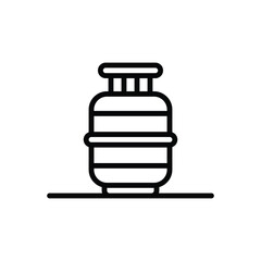 Black line icon for gpl