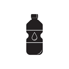 Drink bottle icon,illustration design template.