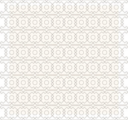 Seamless flat textile pattern ethnic background with elements
