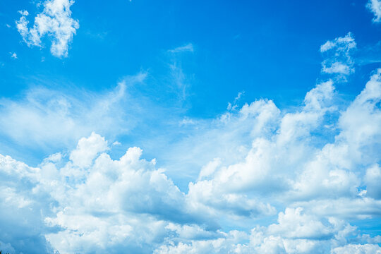 blue sky white cloud